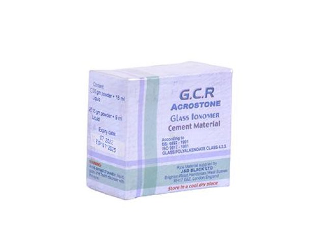 G.C.R. Glass Ionomer Cement Material