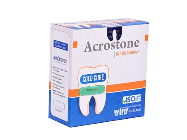 Acrostone Acrylic Material -  St Cold Cure - 450 gm