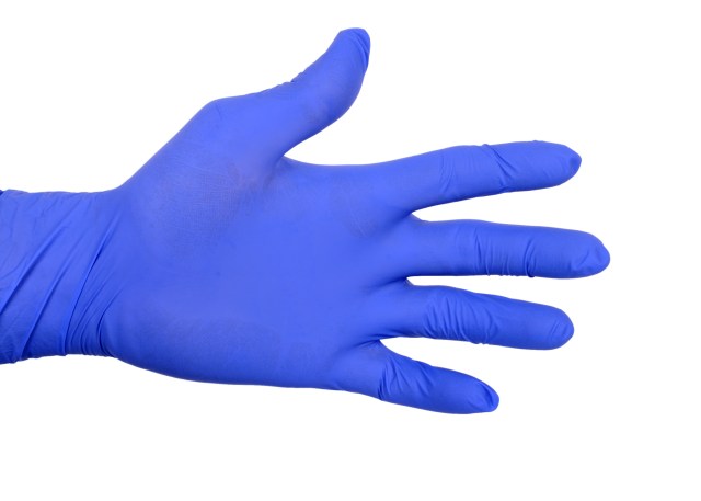 Nitrile Powder free examination gloves - Blue