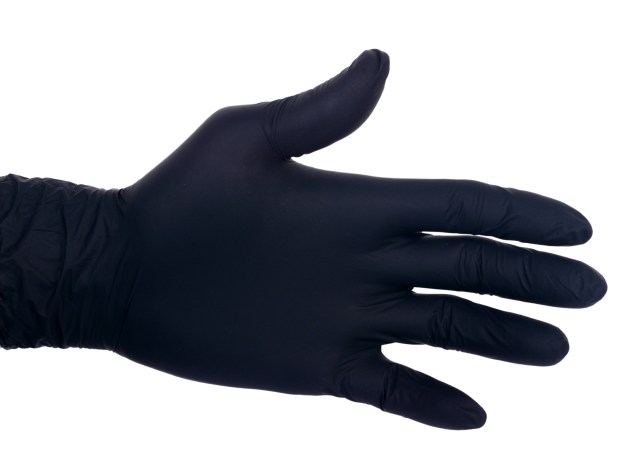 Nitrile Powder free examination gloves - Black