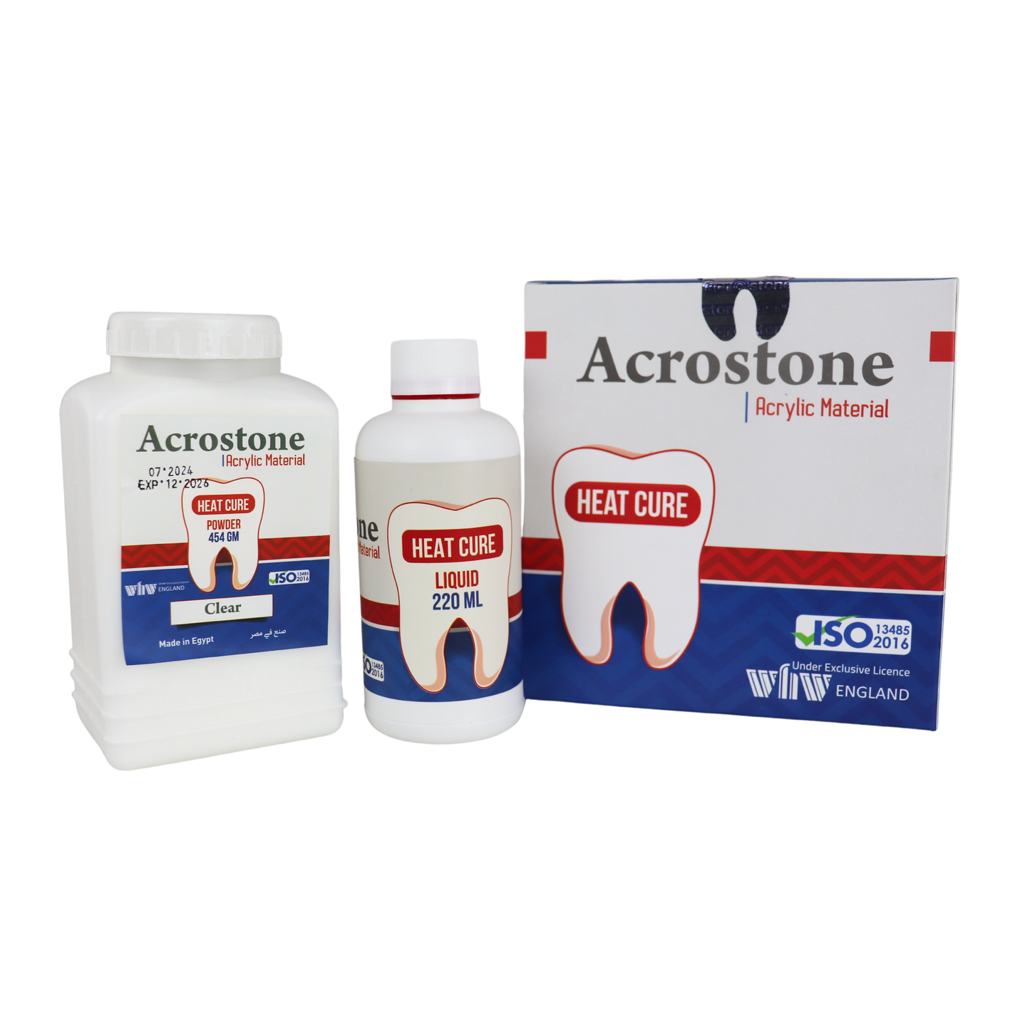 Acrostone Acrylic Material Heat Cure