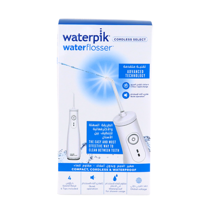 Waterpik ® White Cordless Select Water Flosser (WF-010)