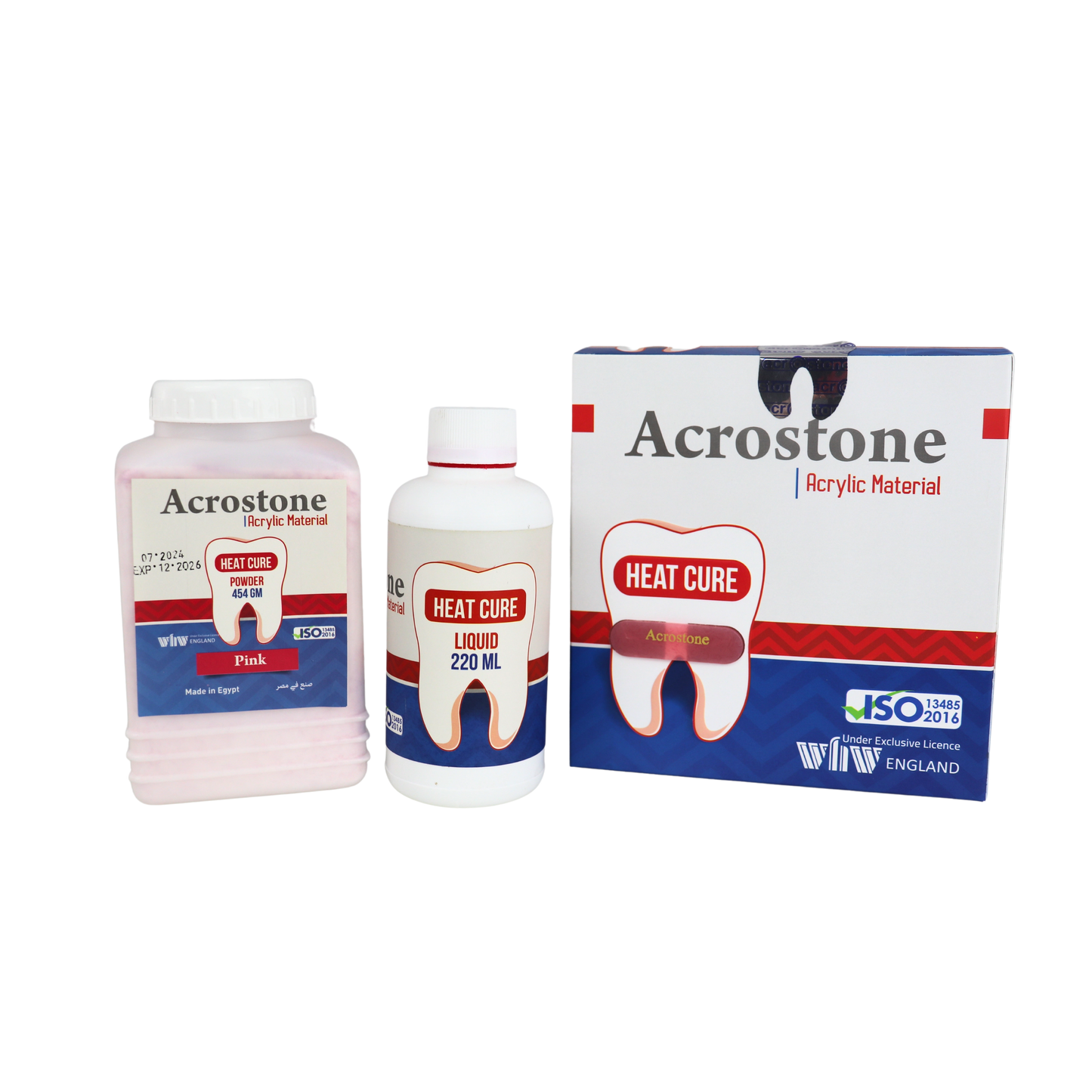 Acrostone Acrylic Material Heat Cure