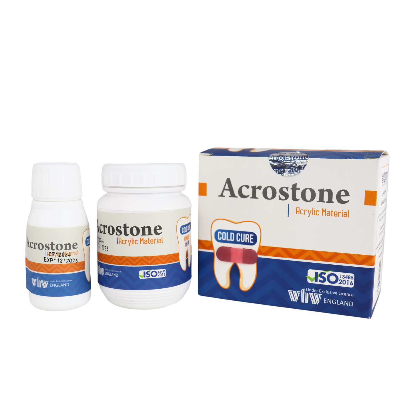 Acrostone Acrylic Material Cold Cure