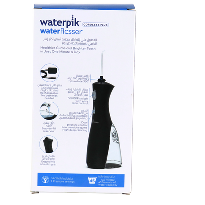 Waterpik Black Cordless Plus Water Flosser (WP-460)