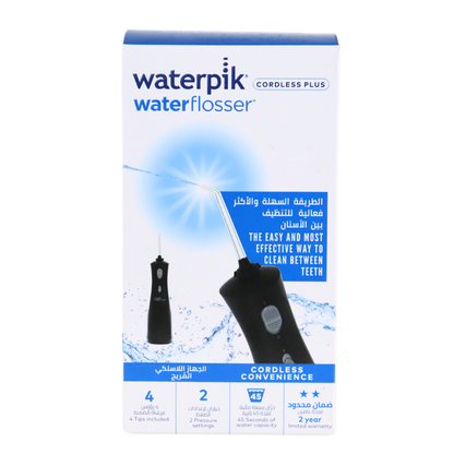 Waterpik Black Cordless Plus Water Flosser (WP-460)