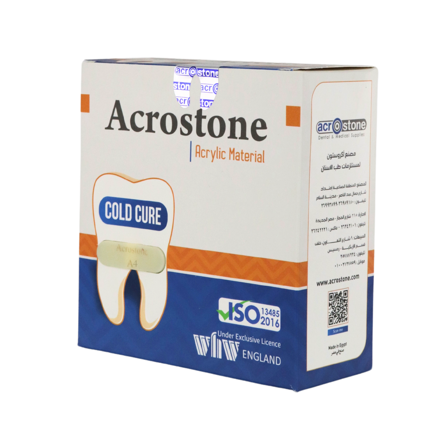 Acrostone Acrylic Material Cold Cure