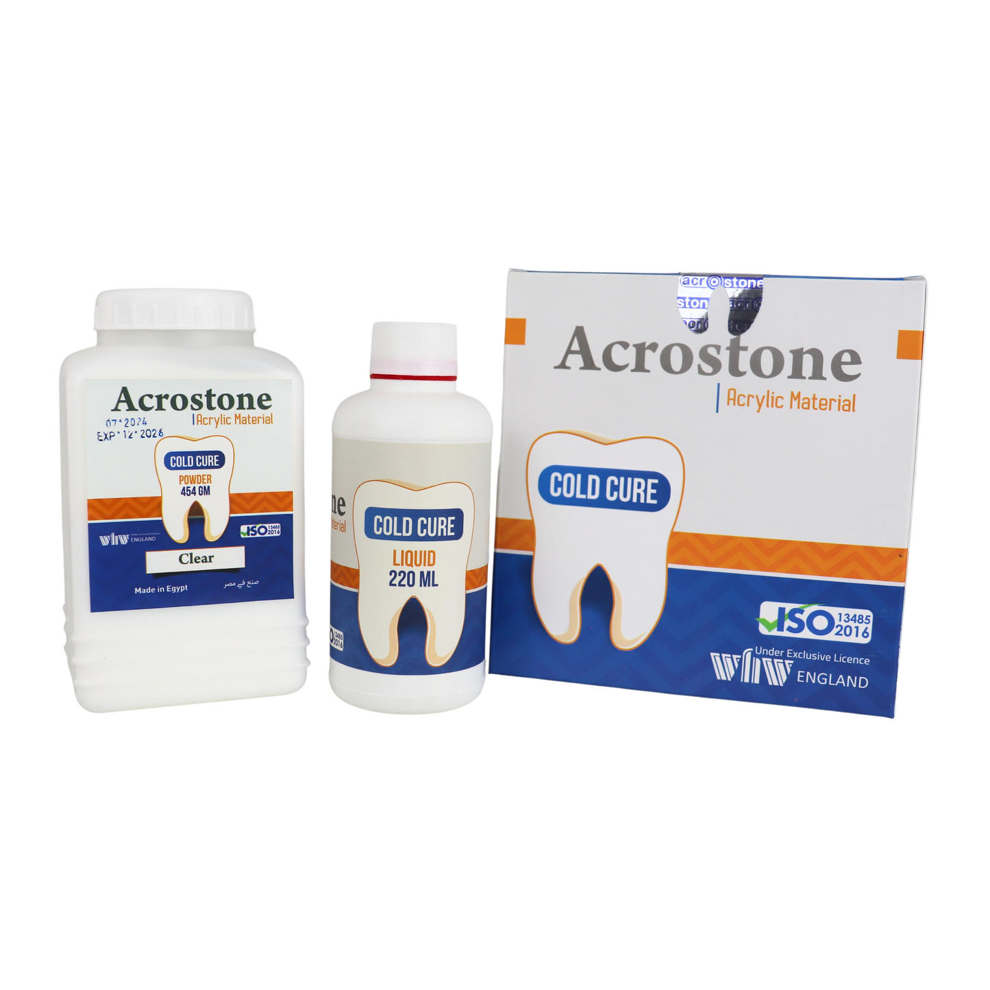 Acrostone Acrylic Material Cold Cure