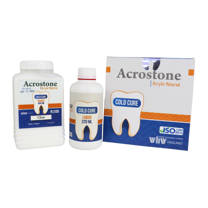 Acrostone Acrylic Material Cold Cure