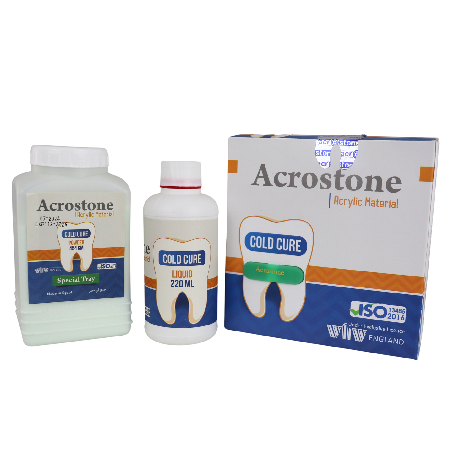 Acrostone Acrylic Material Cold Cure