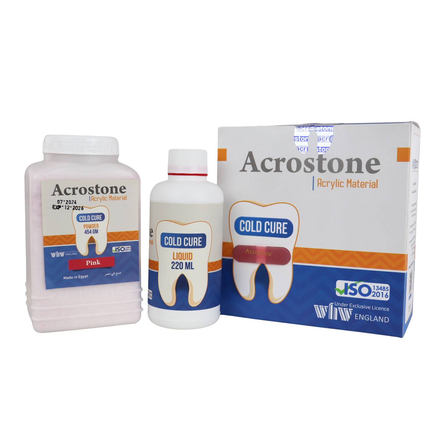 Acrostone Acrylic Material Cold Cure