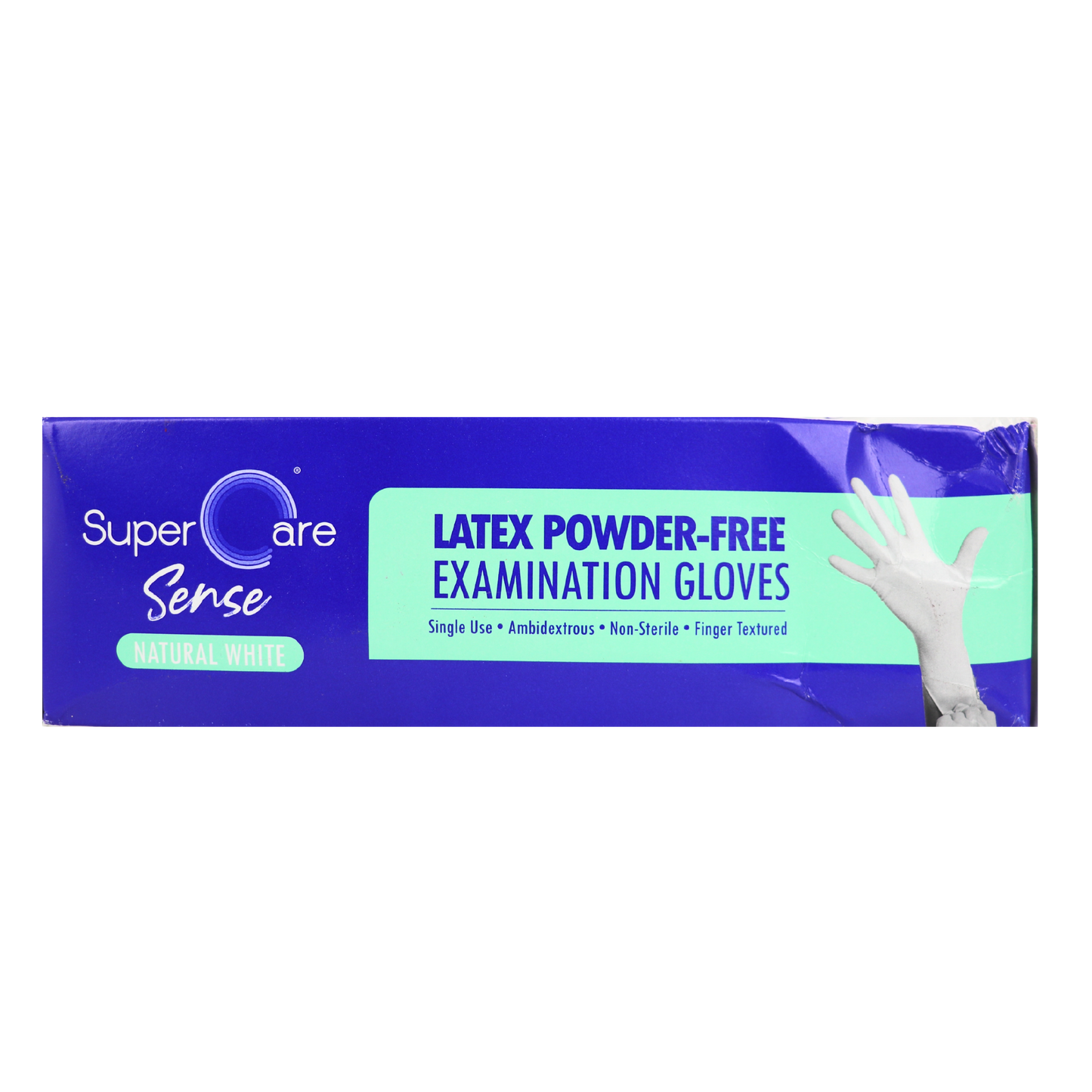 Super Care Latex powder Free Examination gloves green